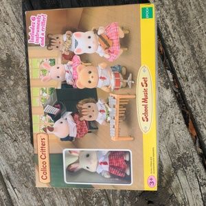 Calico Critters school music set